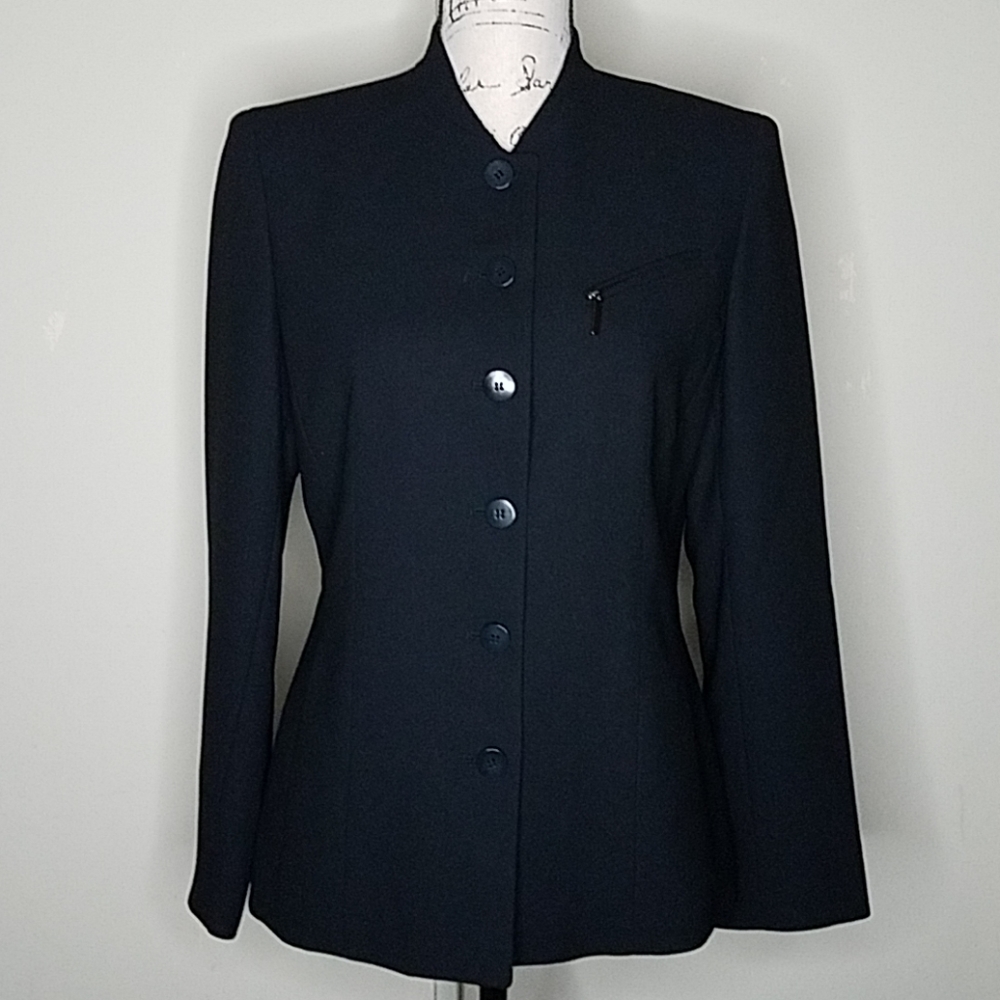 Kasper size 4 Blk Blazer